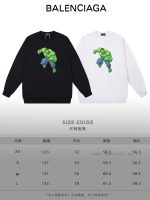 New Customers Only, Limit One. BALENCIAGA 24SS Classic Round Neck Hoodie11 Pairs Of Customized Fabrics 420g Large Loop High We ihapwxtj - Image 10