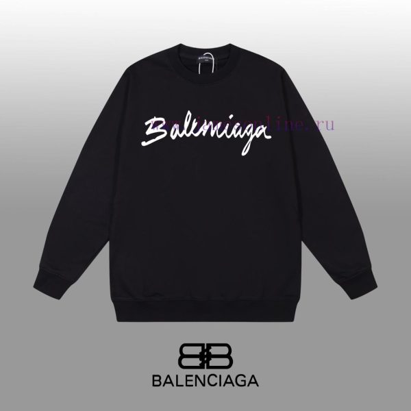 New Customers Only, Limit One. BALENCIAGA 24SS Classic Round Neck Hoodie11 Pairs Of Customized Fabrics 420g Large Loop High We ecszf7wg