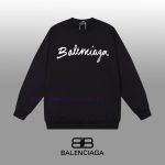 New Customers Only, Limit One. BALENCIAGA 24SS Classic Round Neck Hoodie11 Pairs Of Customized Fabrics 420g Large Loop High We ecszf7wg - Image 2