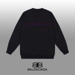 New Customers Only, Limit One. BALENCIAGA 24SS Classic Round Neck Hoodie11 Pairs Of Customized Fabrics 420g Large Loop High We ecszf7wg - Image 3