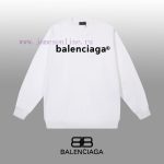 New Customers Only, Limit One. BALENCIAGA 24SS Classic Round Neck Hoodie11 Pairs Of Customized Fabrics 420g Large Loop High We 4l9m43ya - Image 2