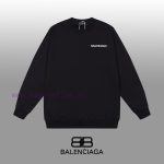 New Customers Only, Limit One. BALENCIAGA 24SS Classic Round Neck Hoodie11 Pairs Of Customized Fabrics 420g Large Loop High We kiqszjdc - Image 2