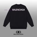 New Customers Only, Limit One. BALENCIAGA 24SS Classic Round Neck Hoodie11 Pairs Of Customized Fabrics 420g Large Loop High We kiqszjdc - Image 3