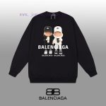 New Customers Only, Limit One. BALENCIAGA 24SS Classic Round Neck Hoodie11 Pairs Of Customized Fabrics 420g Large Loop High We xoy5joe4 - Image 2