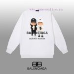 New Customers Only, Limit One. BALENCIAGA 24SS Classic Round Neck Hoodie11 Pairs Of Customized Fabrics 420g Large Loop High We wl39m768