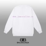 New Customers Only, Limit One. BALENCIAGA 24SS Classic Round Neck Hoodie11 Pairs Of Customized Fabrics 420g Large Loop High We wl39m768 - Image 3