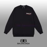 New Customers Only, Limit One. BALENCIAGA 24SS Classic Round Neck Hoodie11 Pairs Of Customized Fabrics 420g Large Loop High We w48pn408 - Image 2