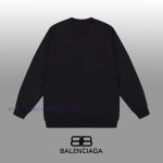 New Customers Only, Limit One. BALENCIAGA 24SS Classic Round Neck Hoodie11 Pairs Of Customized Fabrics 420g Large Loop High We jhq3hanc - Image 3