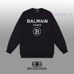 New Customers Only, Limit One. BALENCIAGA 24SS Classic Round Neck Hoodie11 Pairs Of Customized Fabrics 420g Large Loop High We e78yavgg
