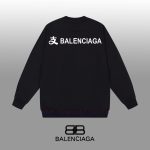 New Customers Only, Limit One. BALENCIAGA 24SS Classic Round Neck Hoodie11 Pairs Of Customized Fabrics 420g Large Loop High We 1zzbn6yz - Image 3