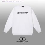 New Customers Only, Limit One. BALENCIAGA 24SS Classic Round Neck Hoodie11 Pairs Of Customized Fabrics 420g Large Loop High We n8334xxj - Image 2