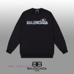New Customers Only, Limit One. BALENCIAGA 24SS Classic Round Neck Hoodie11 Pairs Of Customized Fabrics 420g Large Loop High We bd2egf04 - Image 2