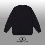 New Customers Only, Limit One. BALENCIAGA 24SS Classic Round Neck Hoodie11 Pairs Of Customized Fabrics 420g Large Loop High We bd2egf04 - Image 3