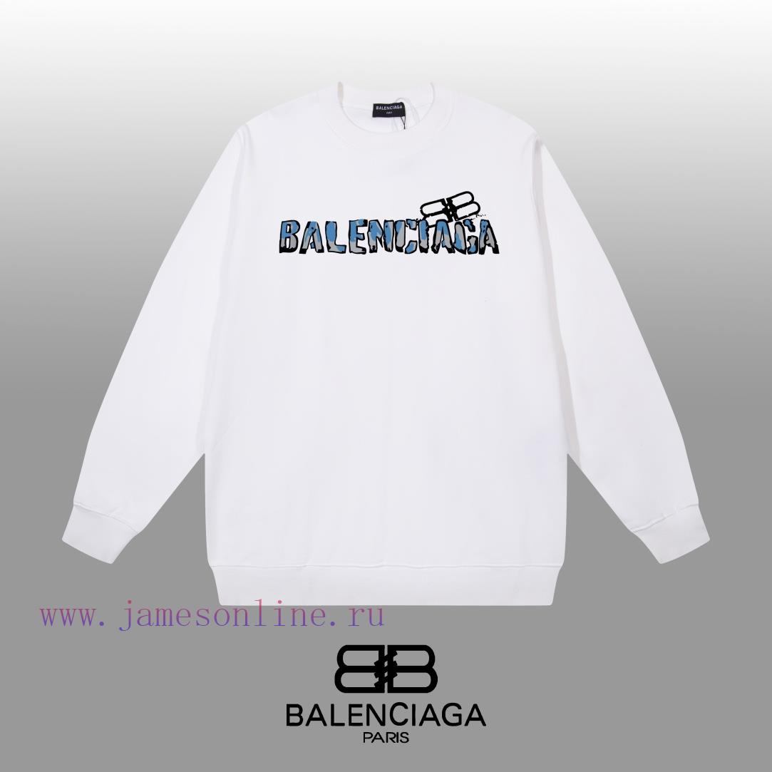 w0tyzv4nkwn.jpg New Customers Only, Limit One. BALENCIAGA 24SS Classic Round Neck Hoodie11 Pairs Of Customized Fabrics 420g Large Loop High We gnzwvwqp - Image 1