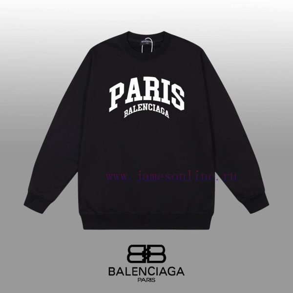New Customers Only, Limit One. BALENCIAGA 24SS Classic Round Neck Hoodie11 Pairs Of Customized Fabrics 420g Large Loop High We qfixczcc