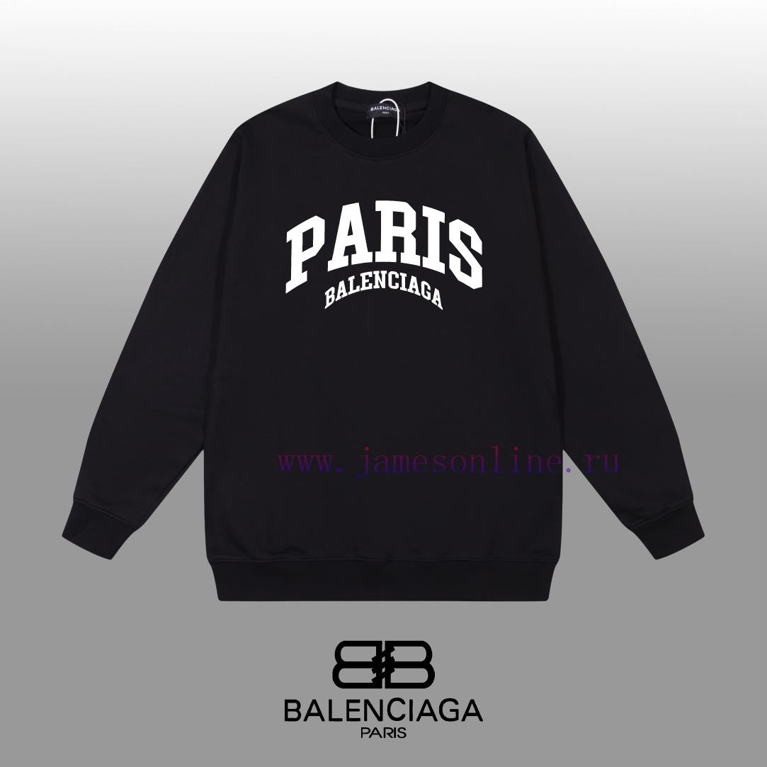 e401vowftzi.jpg New Customers Only, Limit One. BALENCIAGA 24SS Classic Round Neck Hoodie11 Pairs Of Customized Fabrics 420g Large Loop High We qfixczcc - Image 1