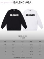 New Customers Only, Limit One. BALENCIAGA 24SS Classic Round Neck Hoodie11 Pairs Of Customized Fabrics 420g Large Loop High We oao8zdbj - Image 10