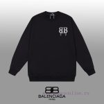 New Customers Only, Limit One. BALENCIAGA 24SS Classic Round Neck Hoodie11 Pairs Of Customized Fabrics 420g Large Loop High We ax39x77t - Image 2
