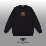 New Customers Only, Limit One. BALENCIAGA 24SS Classic Round Neck Hoodie11 Pairs Of Customized Fabrics 420g Large Loop High We wskpjpc0