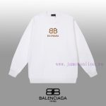 New Customers Only, Limit One. BALENCIAGA 24SS Classic Round Neck Hoodie11 Pairs Of Customized Fabrics 420g Large Loop High We tp533gtn - Image 2
