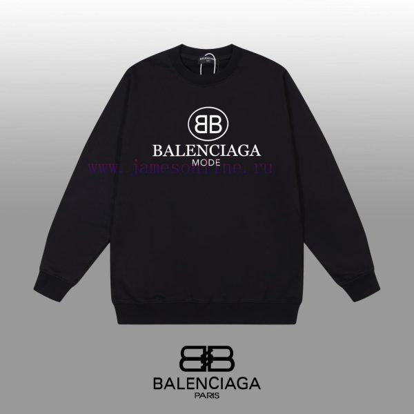 New Customers Only, Limit One. BALENCIAGA 24SS Classic Round Neck Hoodie11 Pairs Of Customized Fabrics 420g Large Loop High We ga328s6w