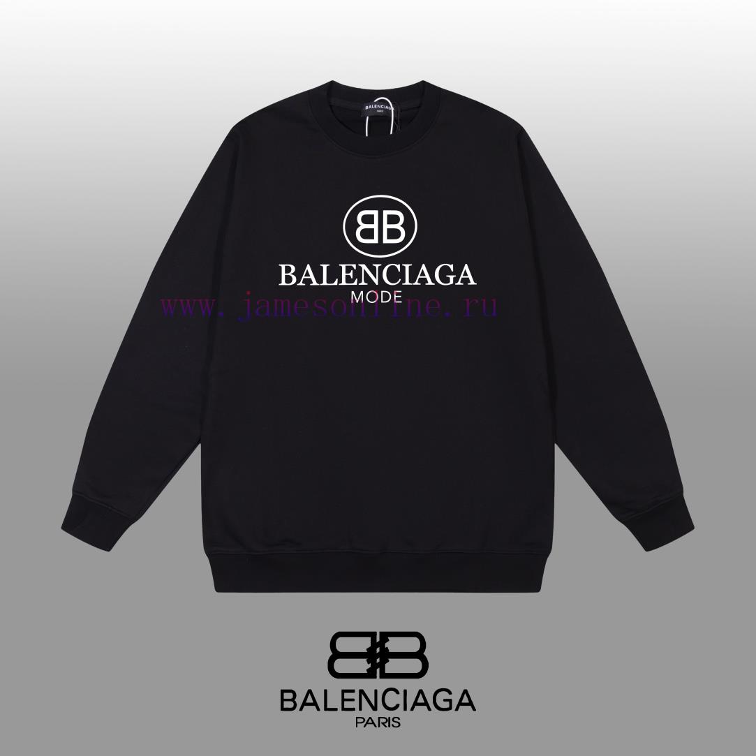 kkfot1z4rsy.jpg New Customers Only, Limit One. BALENCIAGA 24SS Classic Round Neck Hoodie11 Pairs Of Customized Fabrics 420g Large Loop High We ga328s6w - Image 1