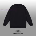 New Customers Only, Limit One. BALENCIAGA 24SS Classic Round Neck Hoodie11 Pairs Of Customized Fabrics 420g Large Loop High We ga328s6w - Image 3