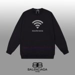 New Customers Only, Limit One. BALENCIAGA 24SS Classic Round Neck Hoodie11 Pairs Of Customized Fabrics 420g Large Loop High We ka2c3nim