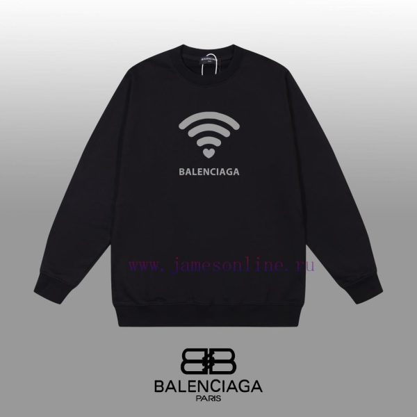 New Customers Only, Limit One. BALENCIAGA 24SS Classic Round Neck Hoodie11 Pairs Of Customized Fabrics 420g Large Loop High We ka2c3nim