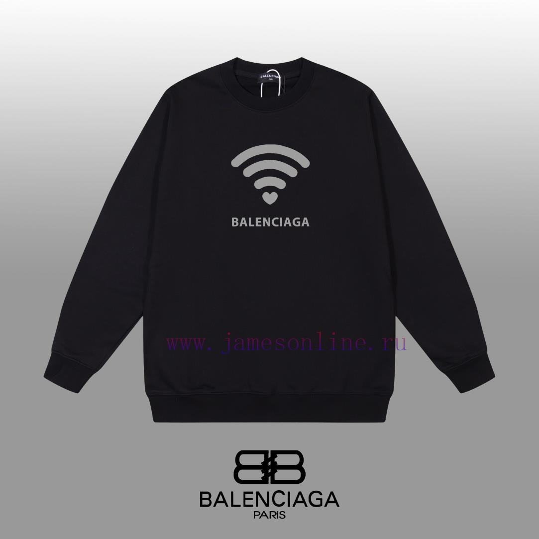 bor0icr4vkz.jpg New Customers Only, Limit One. BALENCIAGA 24SS Classic Round Neck Hoodie11 Pairs Of Customized Fabrics 420g Large Loop High We ka2c3nim - Image 1