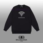 New Customers Only, Limit One. BALENCIAGA 24SS Classic Round Neck Hoodie11 Pairs Of Customized Fabrics 420g Large Loop High We ka2c3nim - Image 2