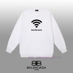 New Customers Only, Limit One. BALENCIAGA 24SS Classic Round Neck Hoodie11 Pairs Of Customized Fabrics 420g Large Loop High We zwd8gb4g