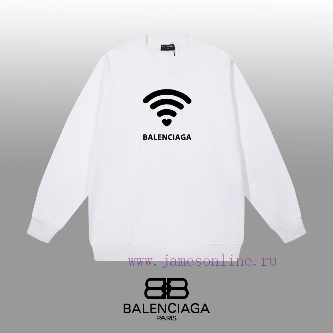 lgrb2nppjlf.jpg New Customers Only, Limit One. BALENCIAGA 24SS Classic Round Neck Hoodie11 Pairs Of Customized Fabrics 420g Large Loop High We zwd8gb4g - Image 1