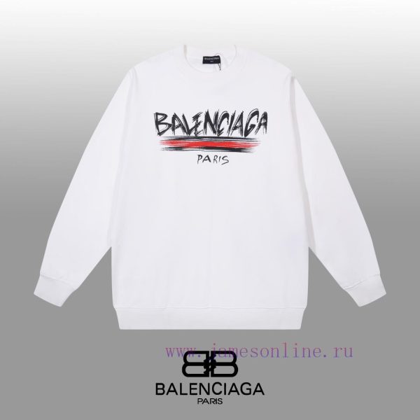 New Customers Only, Limit One. BALENCIAGA 24SS Classic Round Neck Hoodie11 Pairs Of Customized Fabrics 420g Large Loop High We r70m0fs9