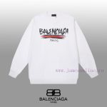 New Customers Only, Limit One. BALENCIAGA 24SS Classic Round Neck Hoodie11 Pairs Of Customized Fabrics 420g Large Loop High We r70m0fs9 - Image 2