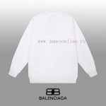 New Customers Only, Limit One. BALENCIAGA 24SS Classic Round Neck Hoodie11 Pairs Of Customized Fabrics 420g Large Loop High We rovpk2fk - Image 3