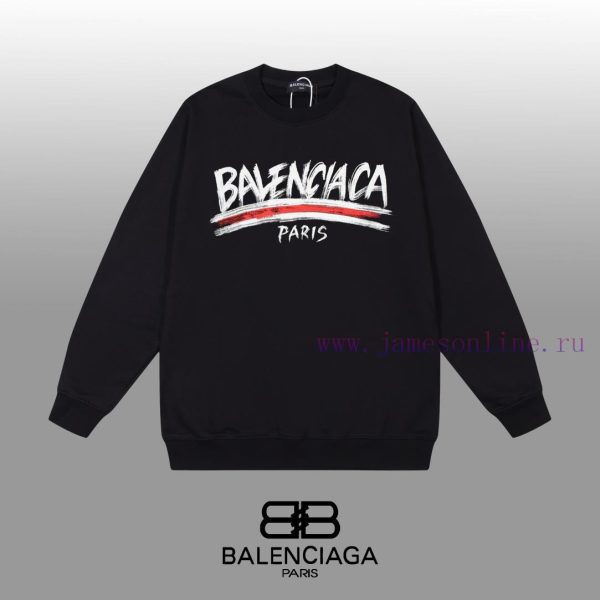 New Customers Only, Limit One. BALENCIAGA 24SS Classic Round Neck Hoodie11 Pairs Of Customized Fabrics 420g Large Loop High We 9mtkkl65