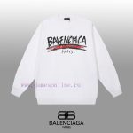 New Customers Only, Limit One. BALENCIAGA 24SS Classic Round Neck Hoodie11 Pairs Of Customized Fabrics 420g Large Loop High We jt1h03bj - Image 2