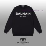 New Customers Only, Limit One. BALENCIAGA 24SS Classic Round Neck Hoodie11 Pairs Of Customized Fabrics 420g Large Loop High We jfy1gsxy - Image 2