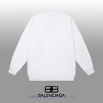 New Customers Only, Limit One. BALENCIAGA 24SS Classic Round Neck Hoodie11 Pairs Of Customized Fabrics 420g Large Loop High We hkk368za - Image 3