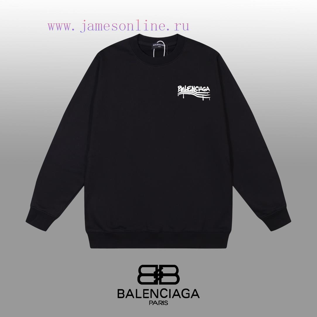 anb2k1a4br1.jpg New Customers Only, Limit One. BALENCIAGA 24SS Classic Round Neck Hoodie11 Pairs Of Customized Fabrics 420g Large Loop High We f98mfklr - Image 1