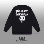 New Customers Only, Limit One. BALENCIAGA 24SS Classic Round Neck Hoodie11 Pairs Of Customized Fabrics 420g Large Loop High We f98mfklr - Image 3