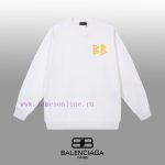New Customers Only, Limit One. BALENCIAGA 24SS Classic Round Neck Hoodie11 Pairs Of Customized Fabrics 420g Large Loop High We 3zb4n6a4 - Image 2