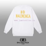 New Customers Only, Limit One. BALENCIAGA 24SS Classic Round Neck Hoodie11 Pairs Of Customized Fabrics 420g Large Loop High We 3zb4n6a4 - Image 3