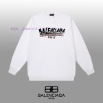 New Customers Only, Limit One. BALENCIAGA 24SS Classic Round Neck Hoodie11 Pairs Of Customized Fabrics 420g Large Loop High We b46ly97i - Image 2