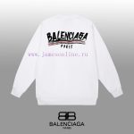 New Customers Only, Limit One. BALENCIAGA 24SS Classic Round Neck Hoodie11 Pairs Of Customized Fabrics 420g Large Loop High We b46ly97i - Image 3