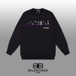New Customers Only, Limit One. BALENCIAGA 24SS Classic Round Neck Hoodie11 Pairs Of Customized Fabrics 420g Large Loop High We ayrck8ph - Image 2