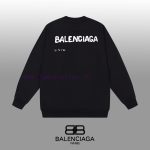New Customers Only, Limit One. BALENCIAGA 24SS Classic Round Neck Hoodie11 Pairs Of Customized Fabrics 420g Large Loop High We ayrck8ph - Image 3