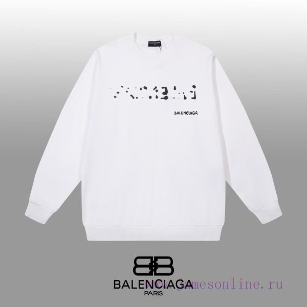 New Customers Only, Limit One. BALENCIAGA 24SS Classic Round Neck Hoodie11 Pairs Of Customized Fabrics 420g Large Loop High We br1n3vcw