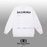 New Customers Only, Limit One. BALENCIAGA 24SS Classic Round Neck Hoodie11 Pairs Of Customized Fabrics 420g Large Loop High We br1n3vcw - Image 3
